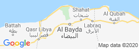 Al Bayda' map